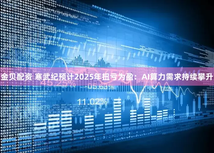 金贝配资 寒武纪预计2025年扭亏为盈：AI算力需求持续攀升